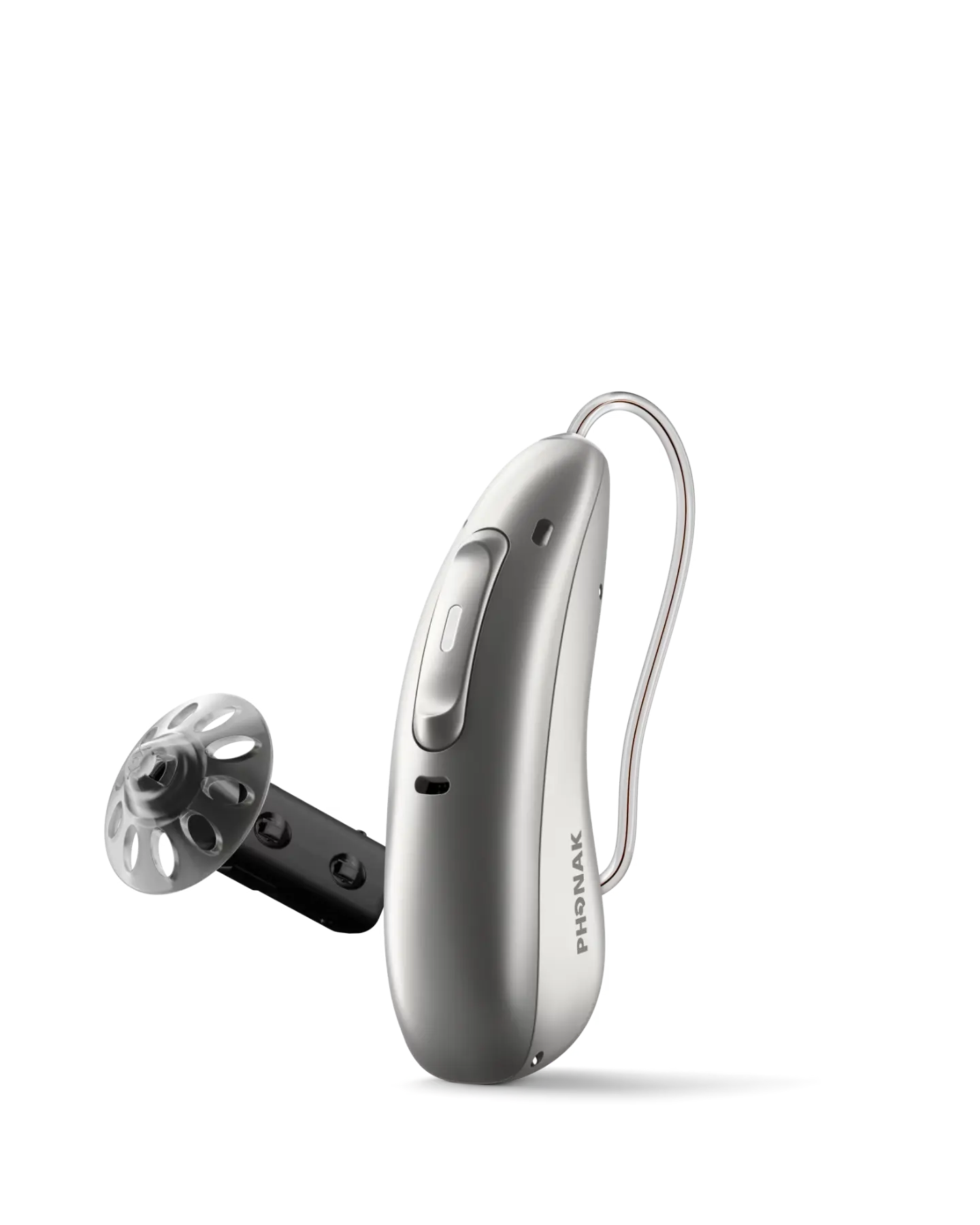 Rechargeable hearing aids ready for an audiologist trial